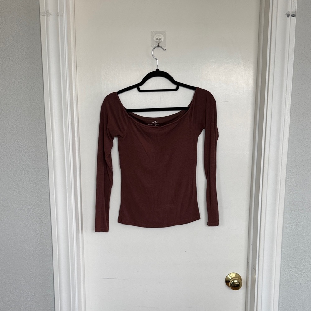 Klassy Network Brown Long Sleeve Brami
